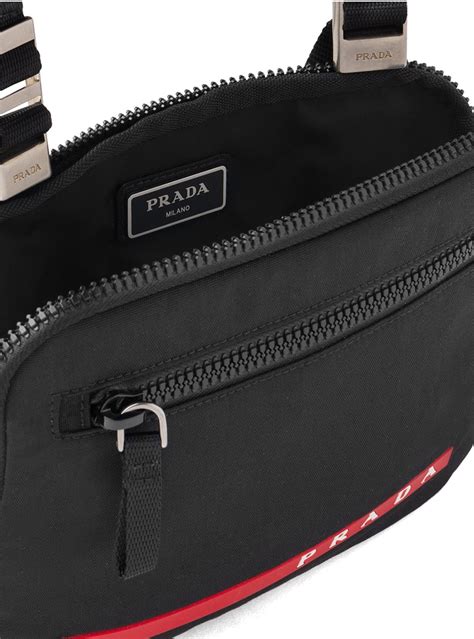 Prada Updates Technical Chest Rig Bag 